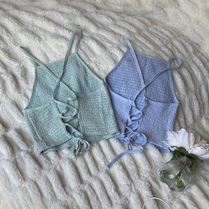 Hollister small green top